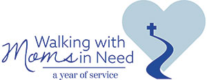 Walking with Moms in Need logo